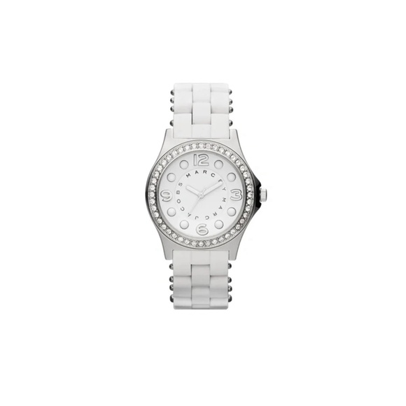 Marc-Jacobs Jelly White Watch MBM25355 - Picture 1 of 8